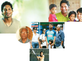 පුතාගේ ප්රධාන විවේචකයා වුණේ මම – ක්ෂේමා සංගක්කාර – kuma sangakkara main comentator is his farther kuma-sangakkara