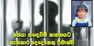 සේයා ඝාතනයෙන් පසු අප කළ දේ හරිද? Post activities in Seya murder seya_sadewmi_murder_updates
